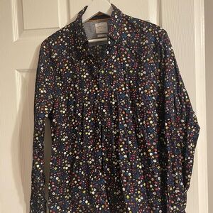 Denim & Flower Vibrant Floral Shirt